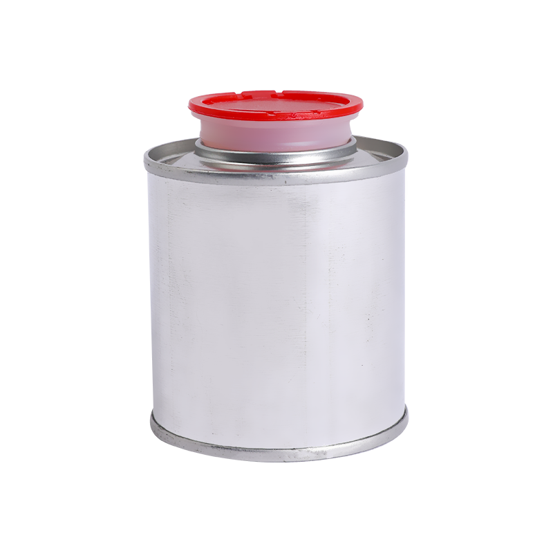 100ml/250ml圆空马口铁机油铁罐化工罐包装配塑料拉盖容量可调节